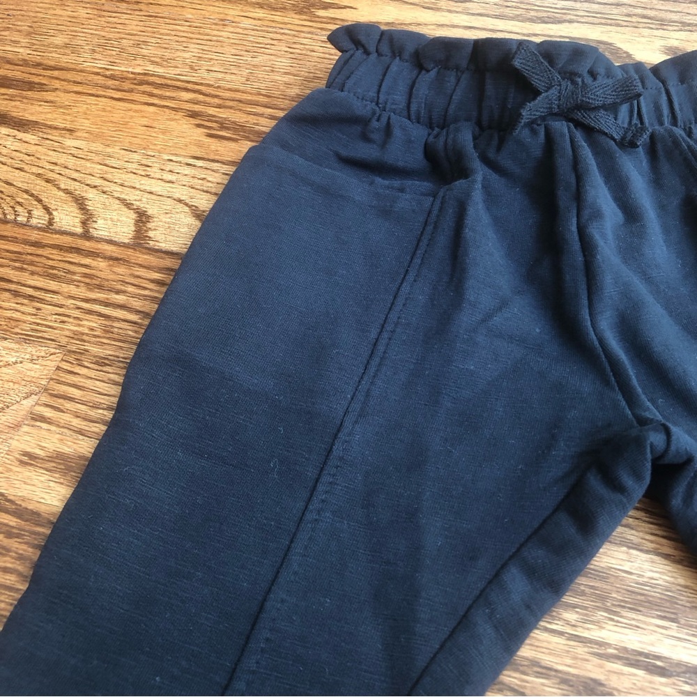 NEW Zara Black Sweatpants 12-18 Months - Picture 6 of 8